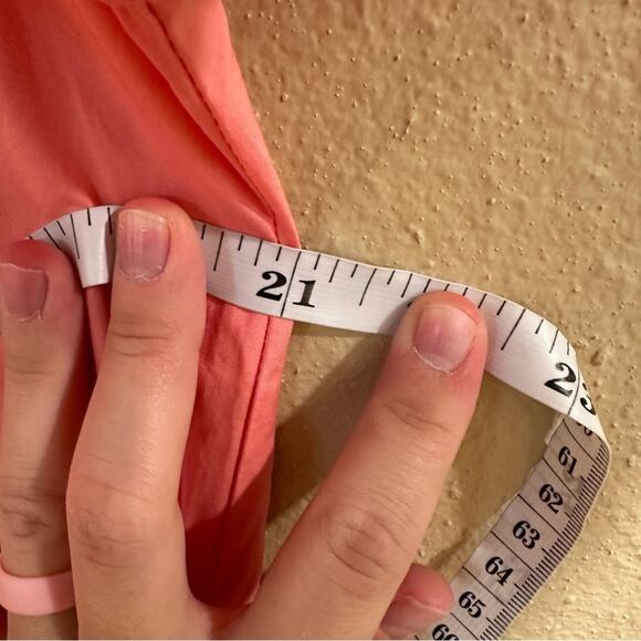 NWT Tuckernuck Karlie Hot Pink Cotton Poplin V Neck Mini Dress Medium - Picture 10 of 14